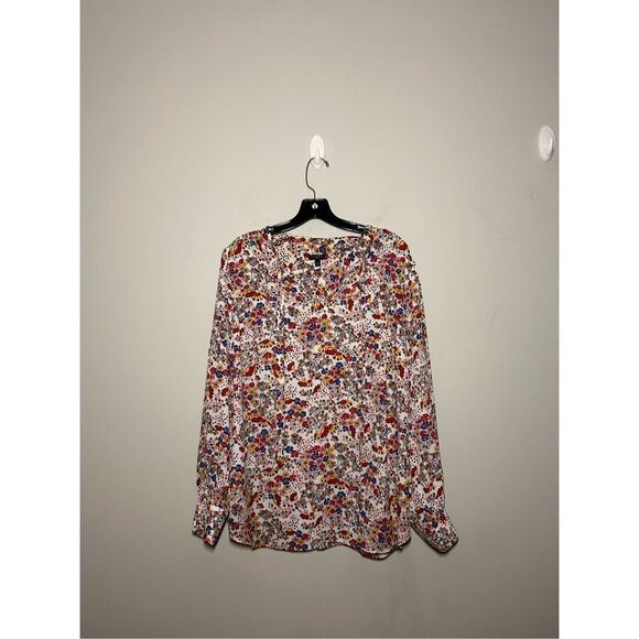 Talbots floral blouse size 1x - Picture 1 of 3